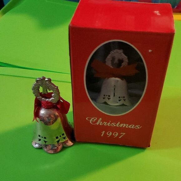 International Silver Other - Silver International  Christmas Bell 31/2 "  1997